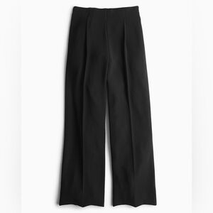 J. Crew Wide leg pant in matte crepe